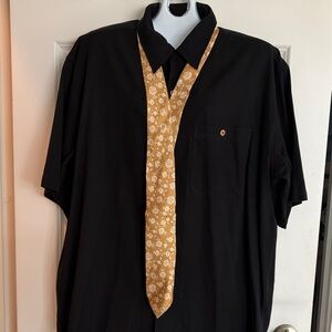 Billy Reid Run of the Roses silk Floral Tie made in Italy